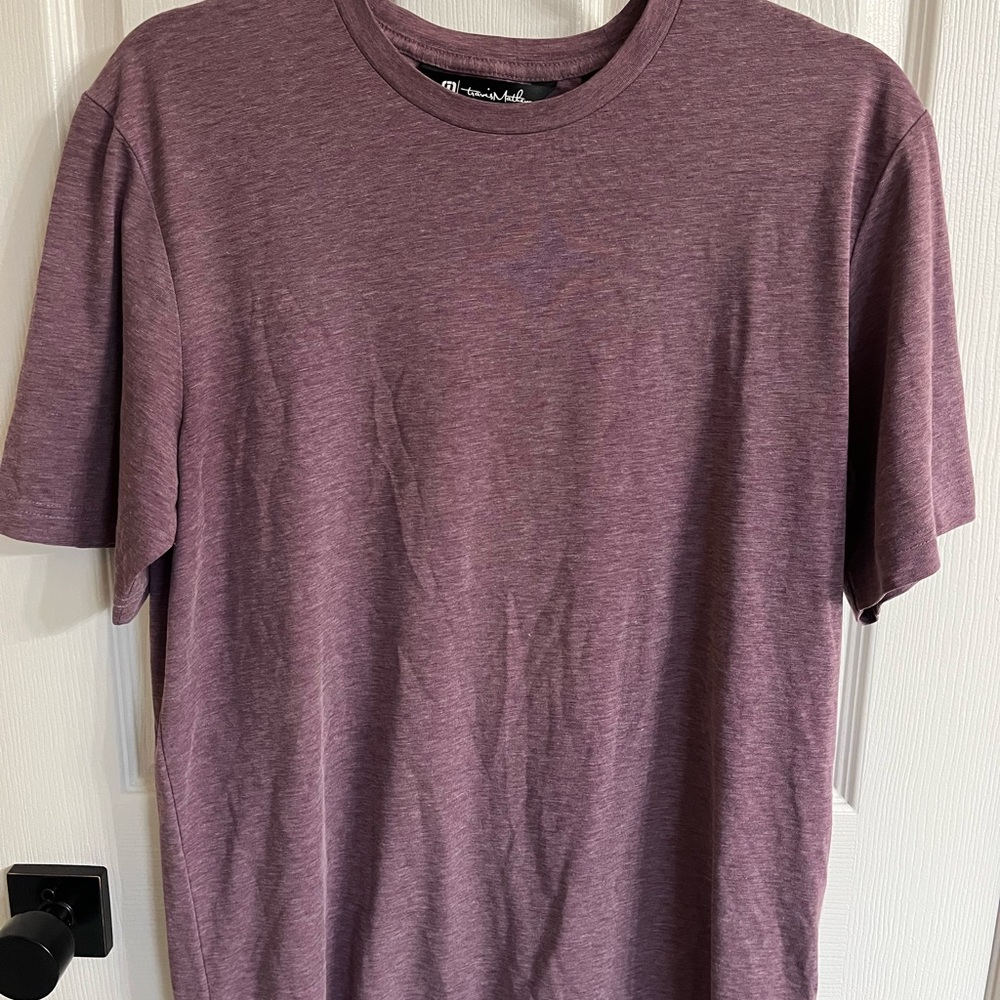 Travis Mathew Men's Purple T-Shirt